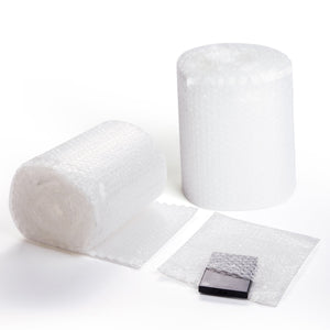 ALTERNIUM self seal bubble pouches 7.5x8 inches 50 pack - small bubble bags for shipping - quality packing material and moving supplies
